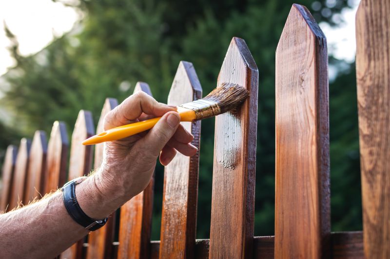 Fence Construction in Spring