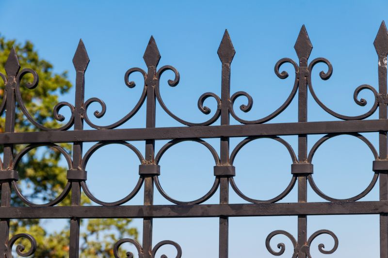 Wrought Iron Gate Installation detail
