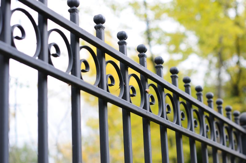 Wrought Iron Gate Installation detail